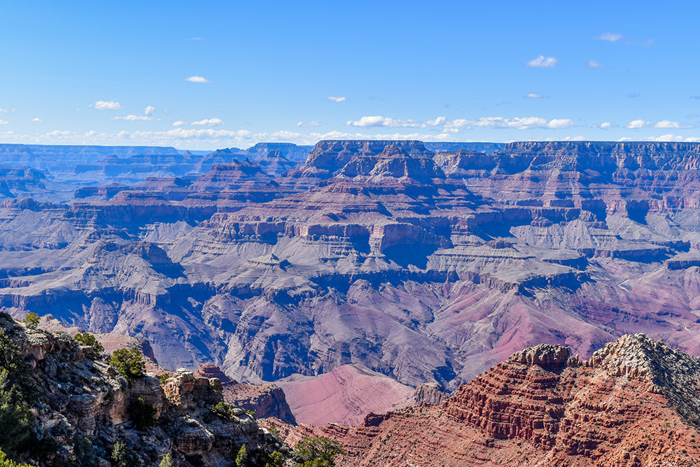 This is a picture of the southern rim of Grand Canyon National Park, AZ. 