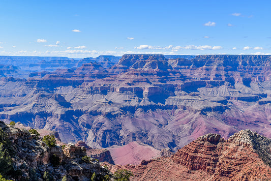 This is a picture of the southern rim of Grand Canyon National Park, AZ. 